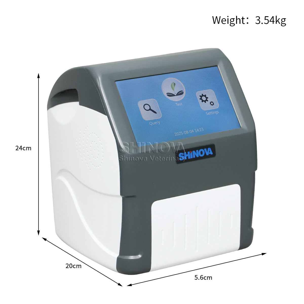 เครื่องวิเคราะห์เคมีอัตโนมัติสัตวแพทย์แบบพกพา